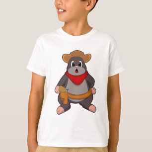 Mole as Cowboy T-Shirt