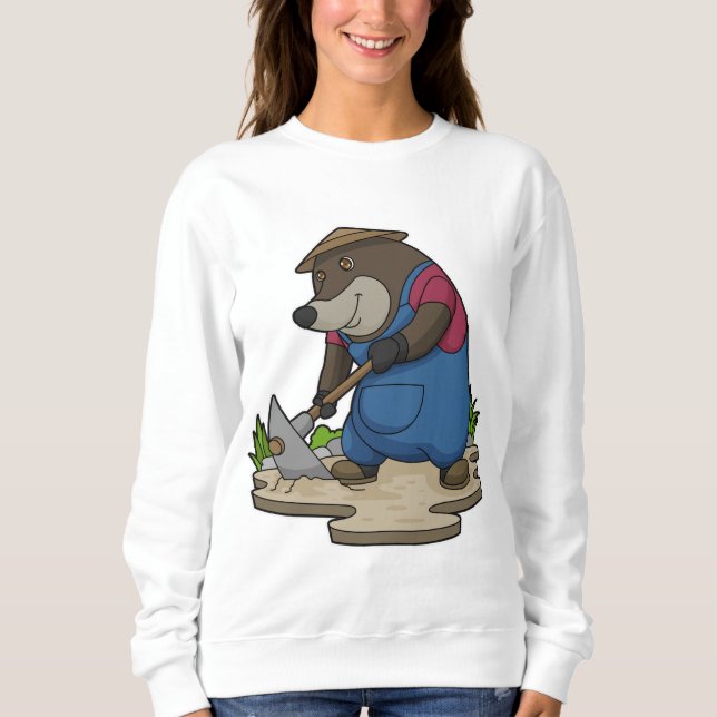 Mole as Farmer Sweatshirt (Front)