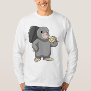 Mole as Handyman with Hammer T-Shirt