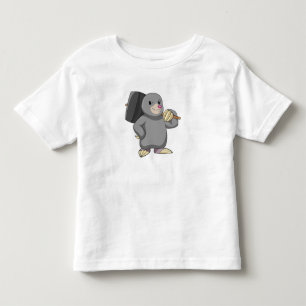 Mole as Handyman with Hammer Toddler T-Shirt