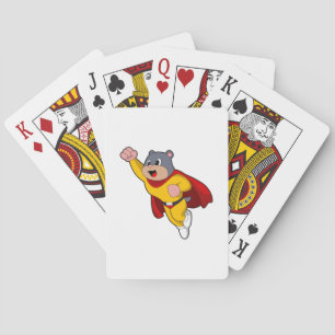 Mole as Hero Playing Cards