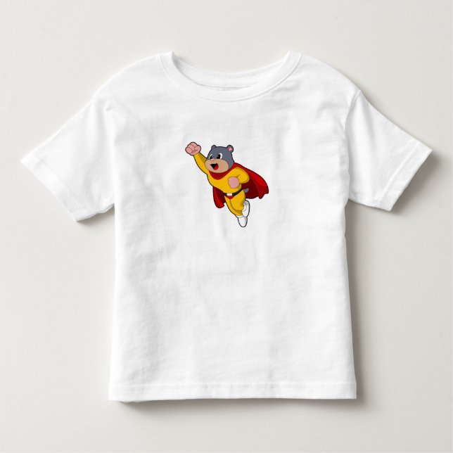 Mole as Hero Toddler T-Shirt (Front)