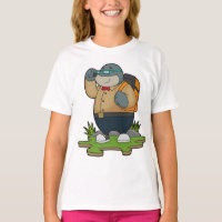 Mole as Hiker with Backpack