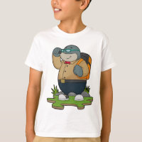 Mole as Hiker with Backpack