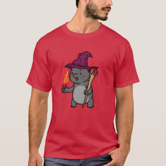 Mole as Magician Animal Mound funny T-Shirt