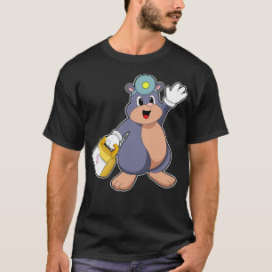 Mole as Nurse with First aid kit T-Shirt