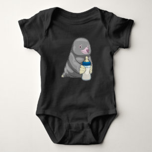 Mole Baby bottle Milk Baby Bodysuit