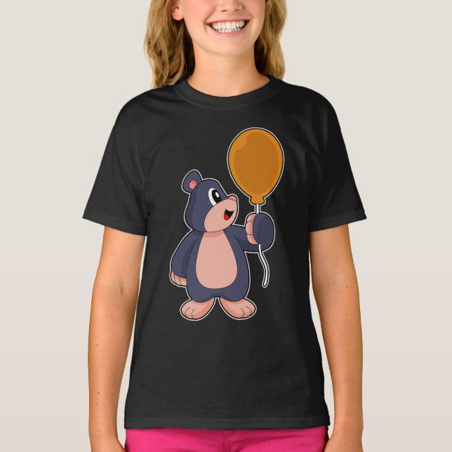 Mole Balloon T-Shirt (Front)