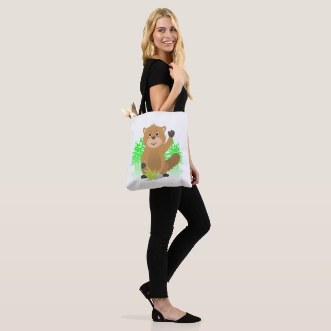 Mole clipart tote bag (On Model)