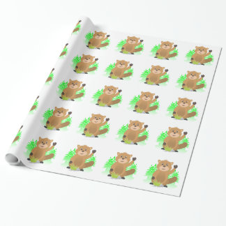Mole clipart wrapping paper