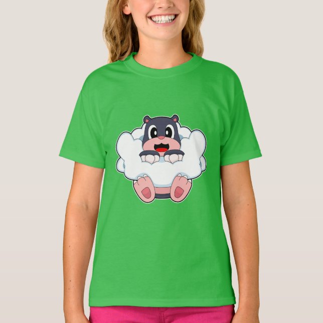 Mole Clouds T-Shirt (Front)