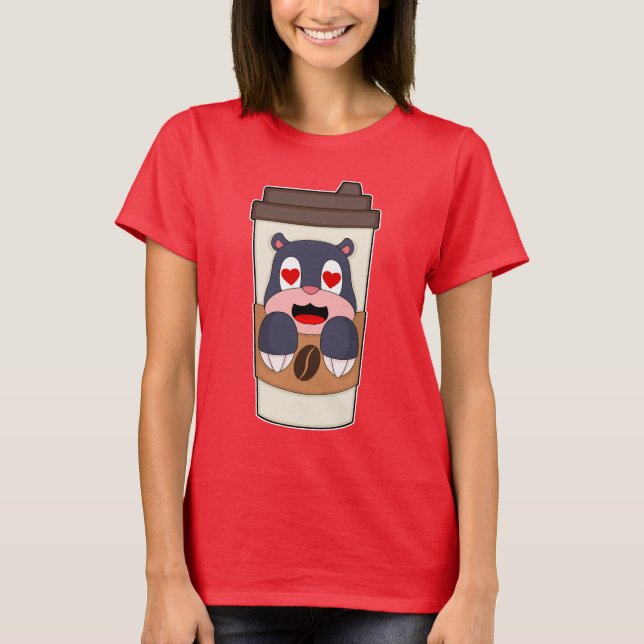 Mole Coffee to go T-Shirt (Front)