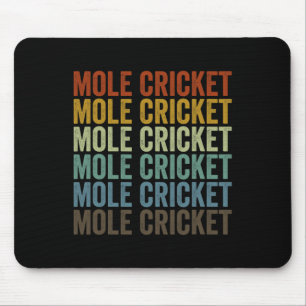 Mole Cricket Retro  Mouse Pad