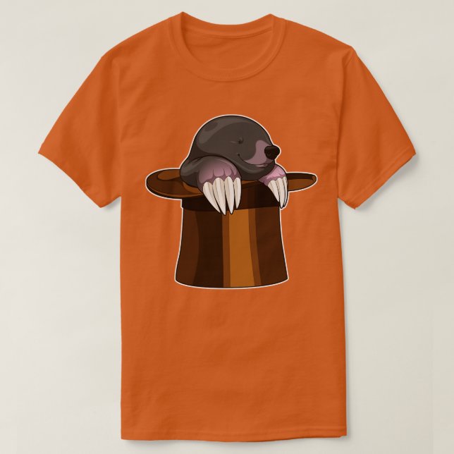Mole Cylinder T-Shirt (Design Front)