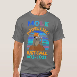 Mole Day Mole Problems Just Call Avogadro's Number T-Shirt