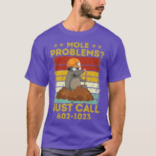 Mole Day Mole Problems Just Call Avogadros Number T-Shirt