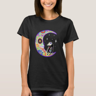 Mole Dia De Los Muertos Skeleton Sugar Skull T-Shirt
