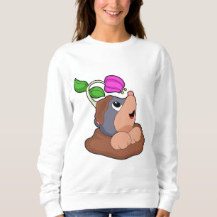 Mole Earth Flower Sweatshirt