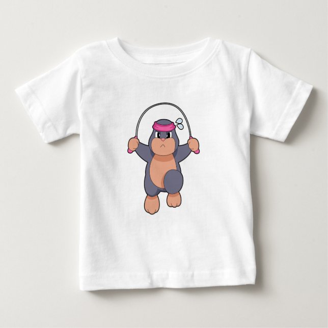 Mole Fitness Rope Baby T-Shirt (Front)