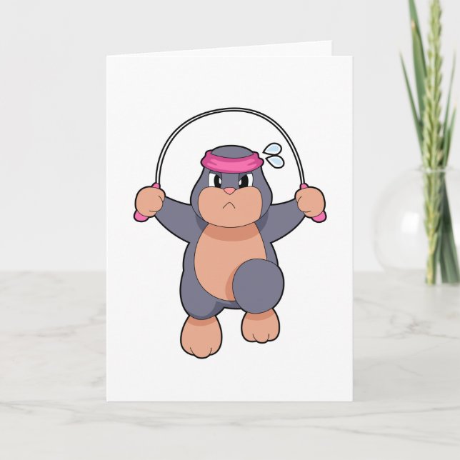 Mole Fitness Rope Card (Front)