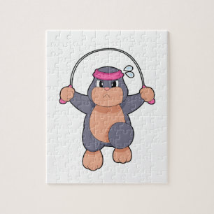 Mole Fitness Rope Jigsaw Puzzle