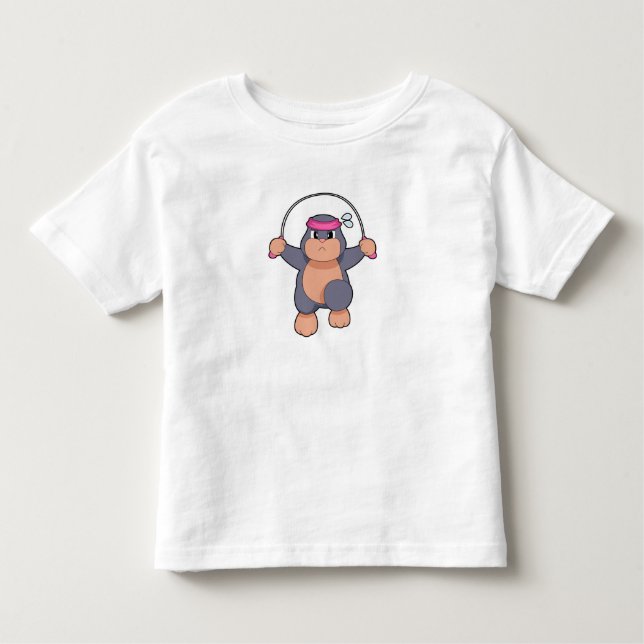 Mole Fitness Rope Toddler T-Shirt (Front)