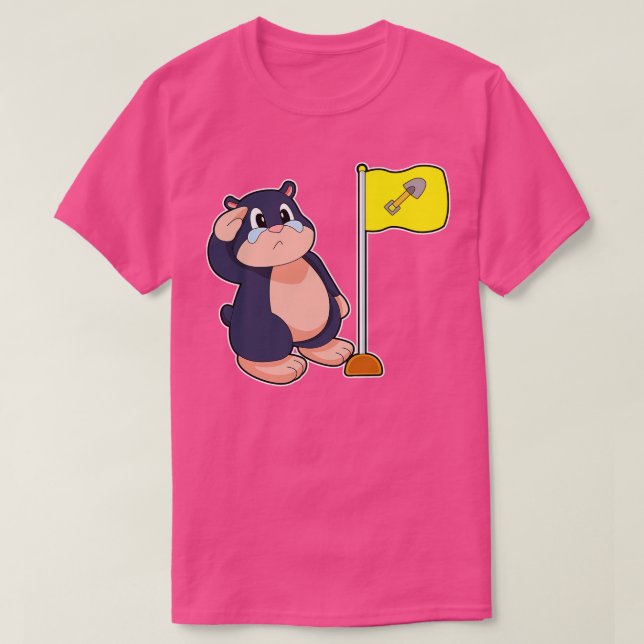 Mole Flag T-Shirt (Design Front)