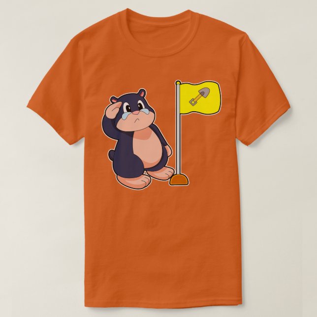 Mole Flag T-Shirt (Design Front)