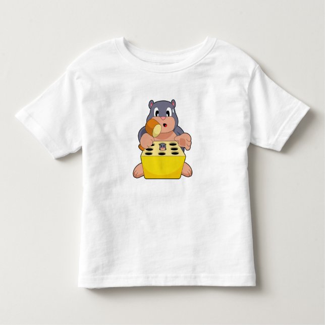 Mole Game Toddler T-Shirt (Front)