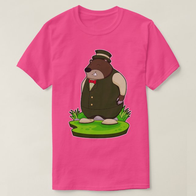 Mole Groom Jacket Wedding T-Shirt (Design Front)