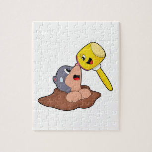 Mole Hammer Jigsaw Puzzle