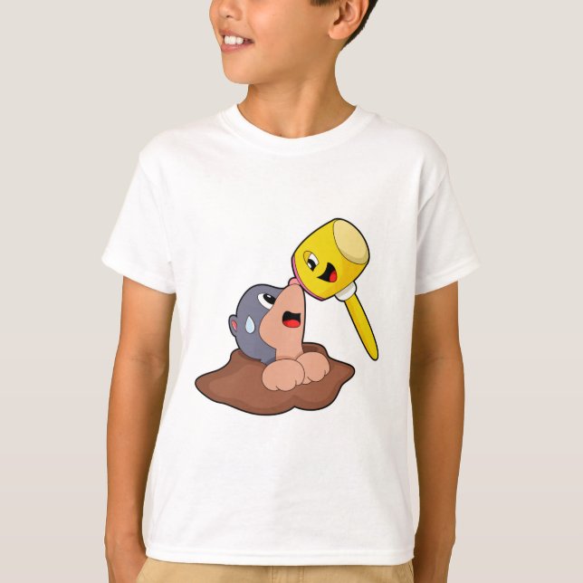 Mole Hammer T-Shirt (Front)