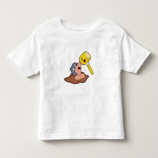 Mole Hammer Toddler T-Shirt (Front)