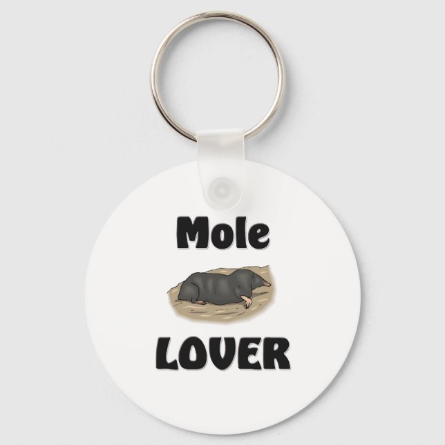 Mole Lover Key Ring (Front)