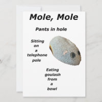 Mole, Mole Poster