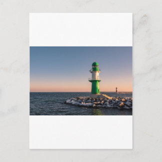 Mole on the Baltic Sea coast in Germany Postcard