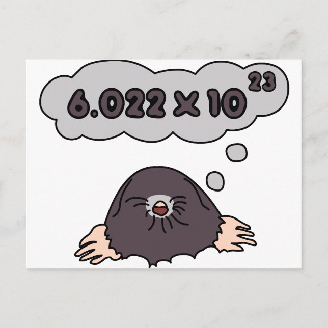 Mole Postcard (Front)