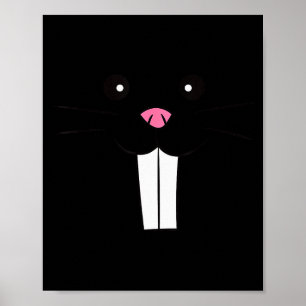 Mole Rat Costume Mole Disguise Funny Mole  Poster