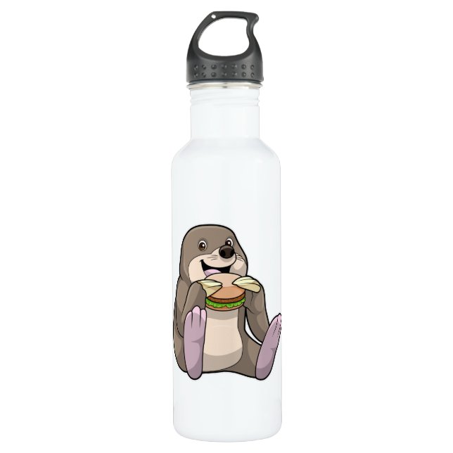 Mole Restaurant Burger 710 Ml Water Bottle (Front)