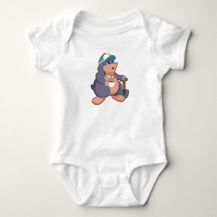 Mole Shovel Baby Bodysuit