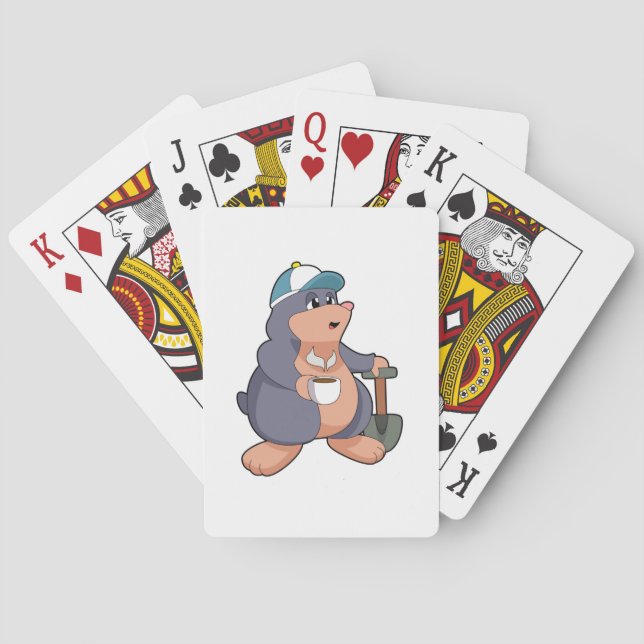 Mole Shovel Playing Cards (Back)