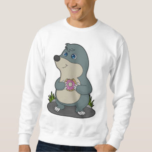 Mole with Donut Sweatshirt