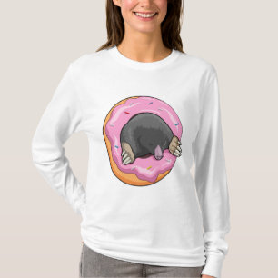 Mole with Doughnut T-Shirt