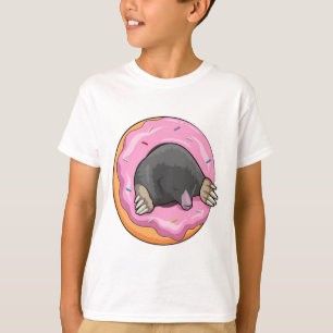 Mole with Doughnut T-Shirt