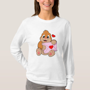 Mole with Heart Envelope T-Shirt