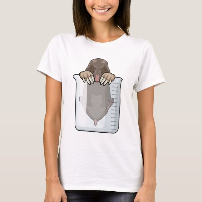 Mole with Measuring cup T-Shirt (Front)