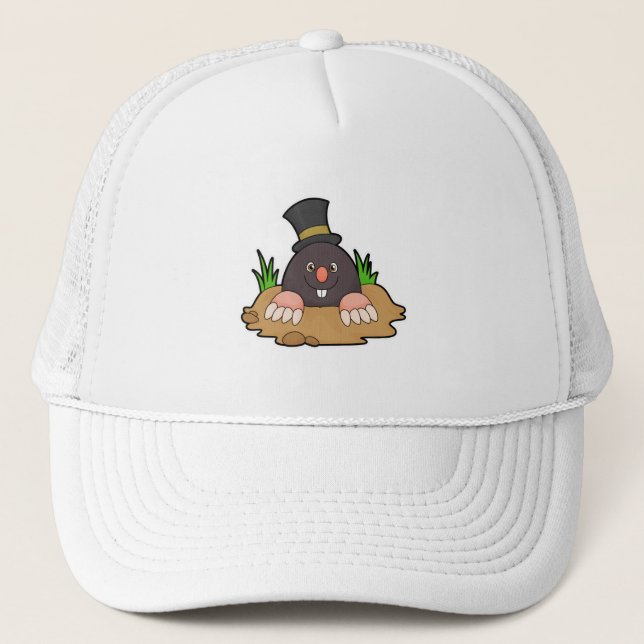 Mole with Molehill & Hat (Front)