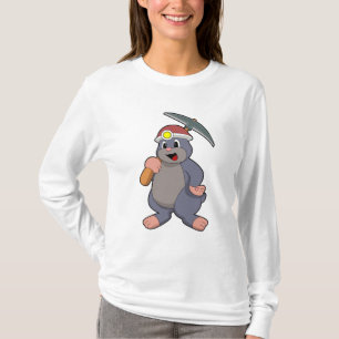 Mole with Pickaxe T-Shirt