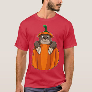 Mole with Pumpkin T-Shirt
