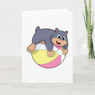Mole with Water polo.PNG Card